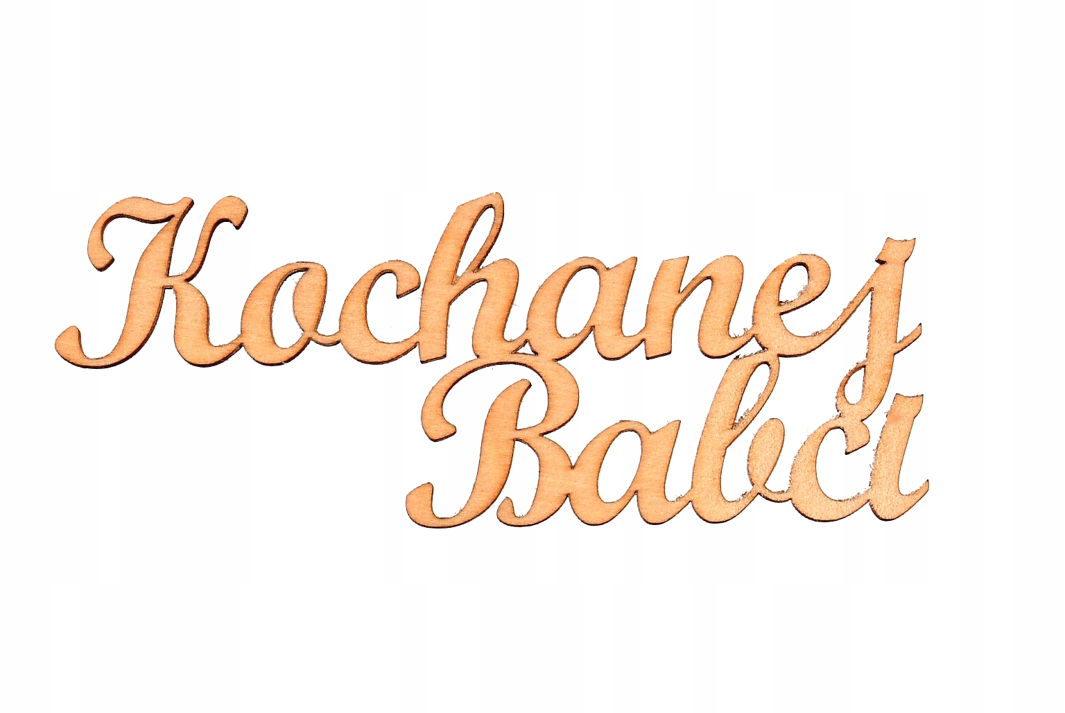 Napis "Kochanej Babci"