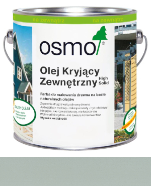 Osmo 2735 0,75L Vnější krycí olej na dřevo Šedý Světlý Ral 7035