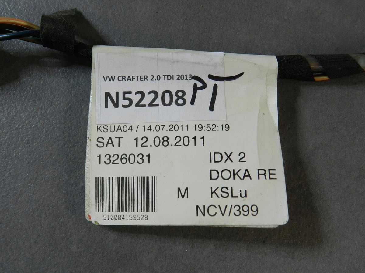 VW CRAFTER bundle door right rear part A9060005999