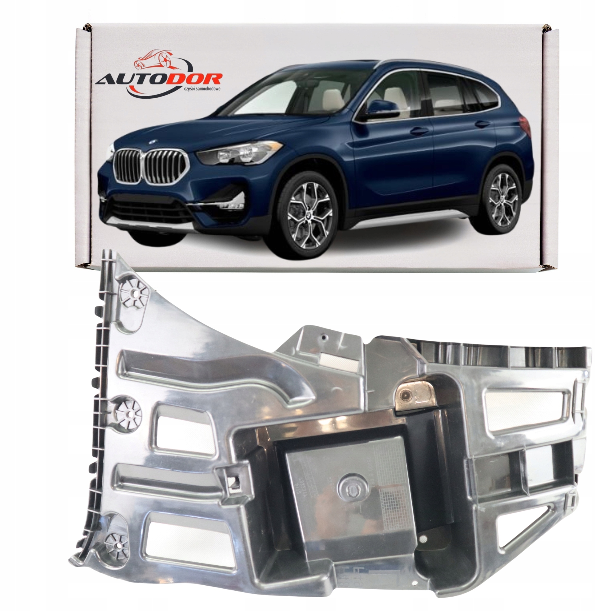 Bmw X1 F48 Lift Kluzný Držák Zadního Nárazníku Pravý 51127332318