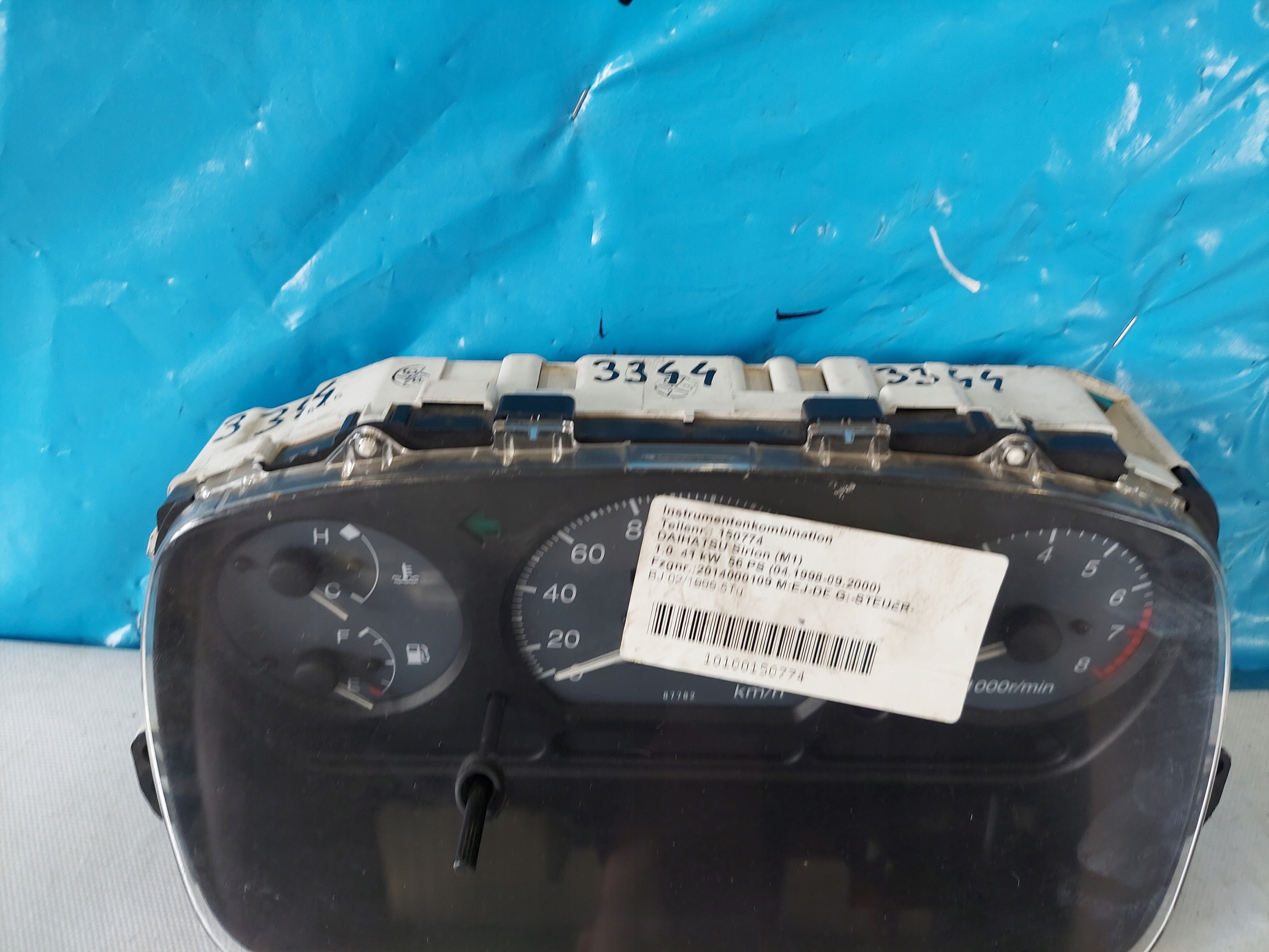 dials clock DAIHATSU SIRION M1 1.0 B 83010-97208