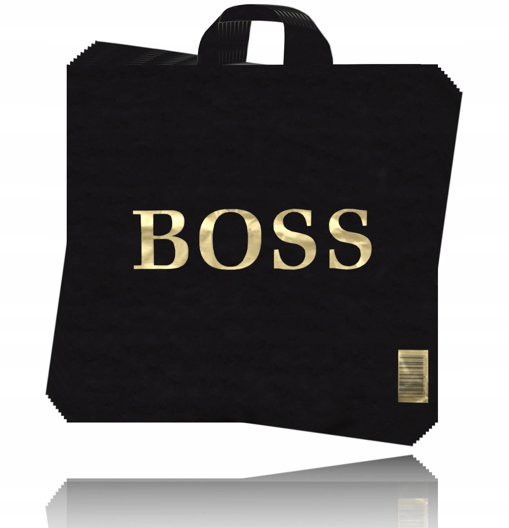 

Reklamówki Czarne Foliowe Boss 50x50cm Ucho 25szt
