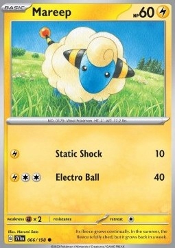 

Scarlet & Violet 066/198 Mareep