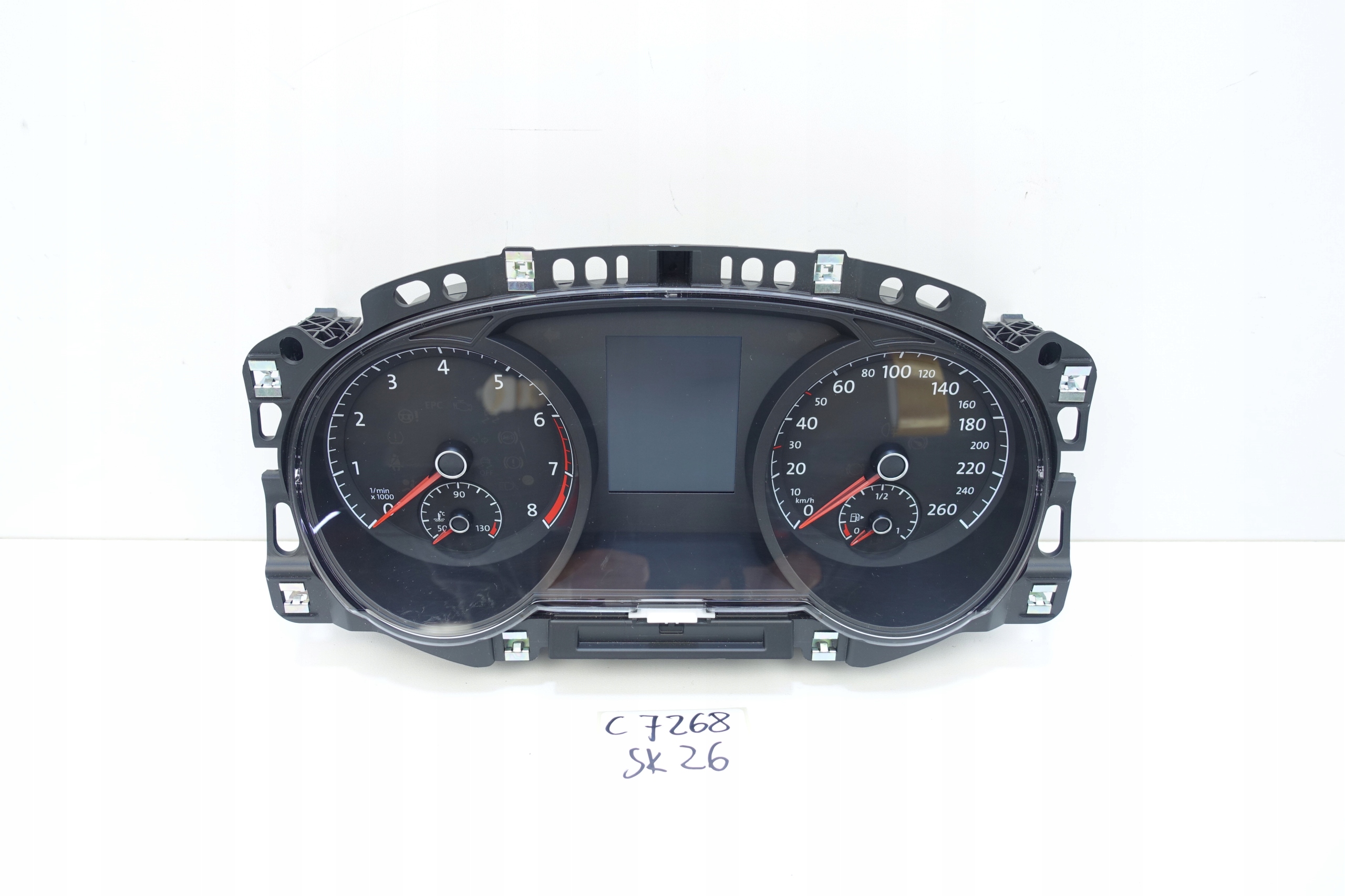 dials dials VW GOLF VII 7 5G 22182KM 5G1920740D