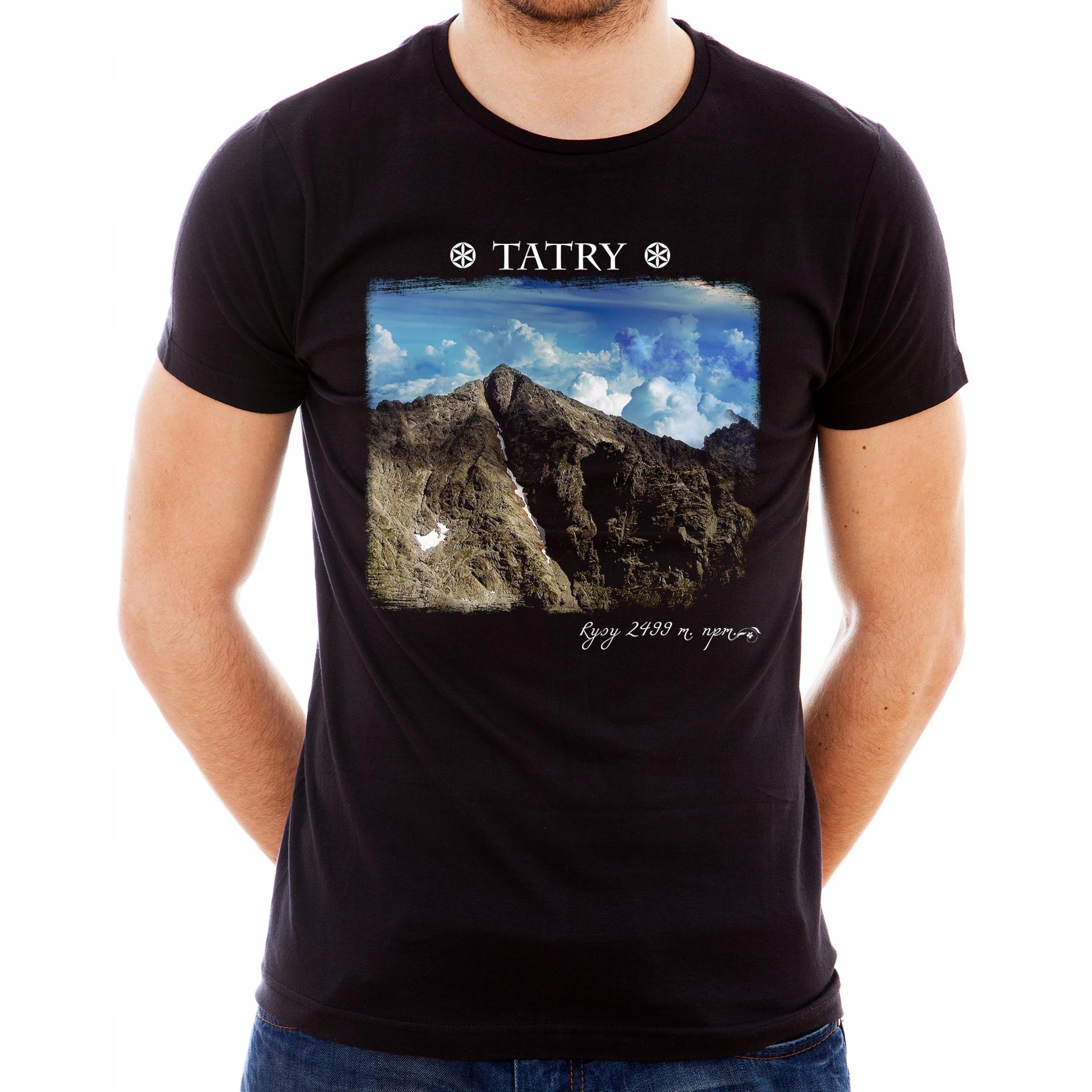 

Koszulka Zakopane Tatry Rysy (M):: L,: czarny
