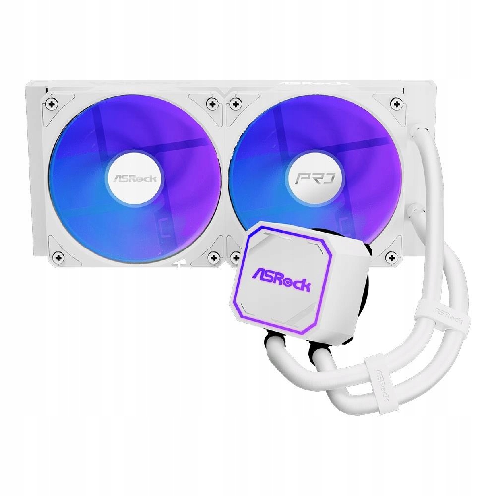 Chłodzenie wodne ASRock Pro White 240 Argb 2x120mm