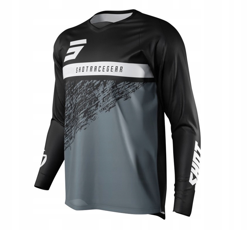 Shot Koszulka ROLL BLACK Czarna XXL cross enduro