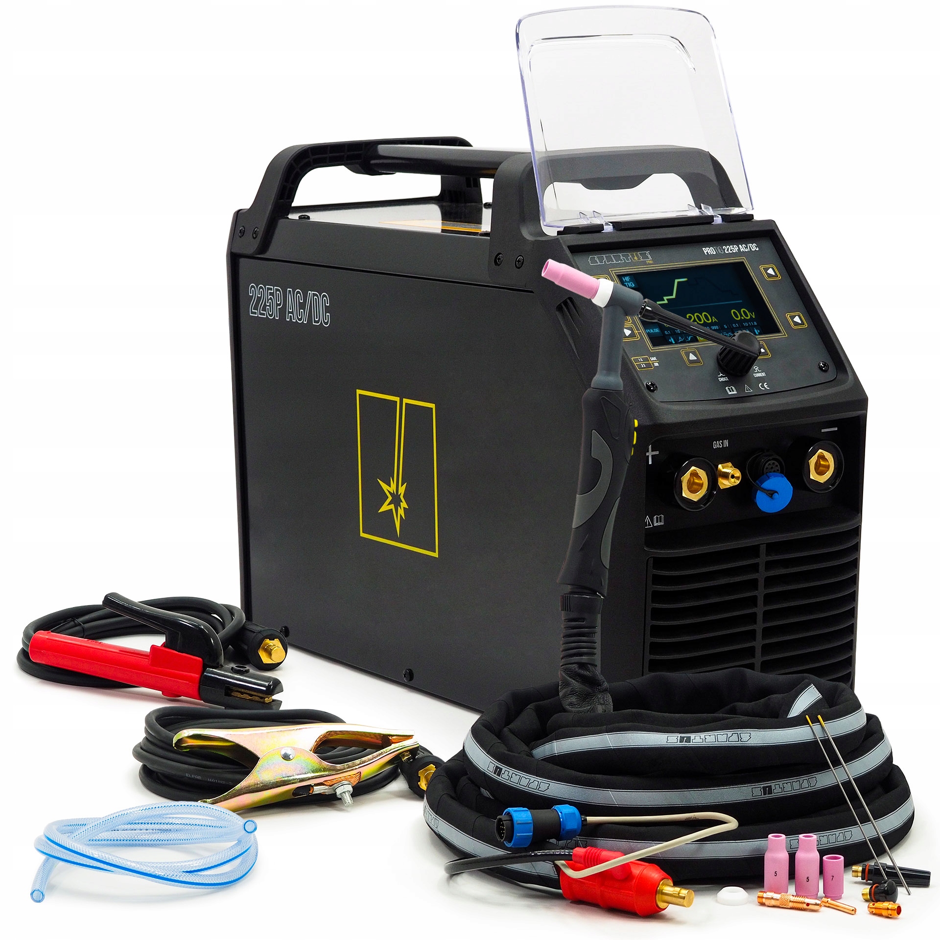 Сварочный аппарат SPARTUS ProTIG 225P AC / DC PULS SR 26 8m