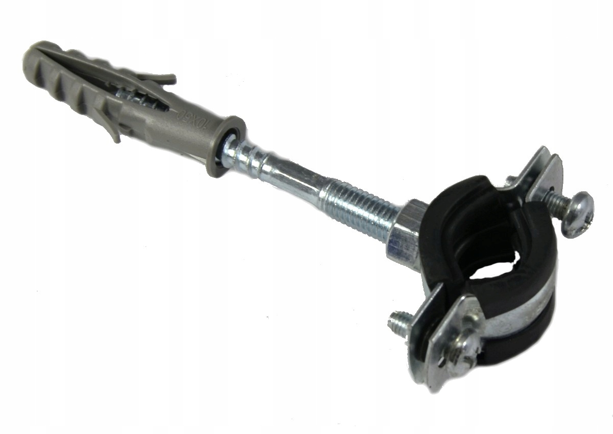 OBEJMA z GUMĄ UCHWYT DO RURY 3/8 POJED. 15-19 mm Typ kształtka