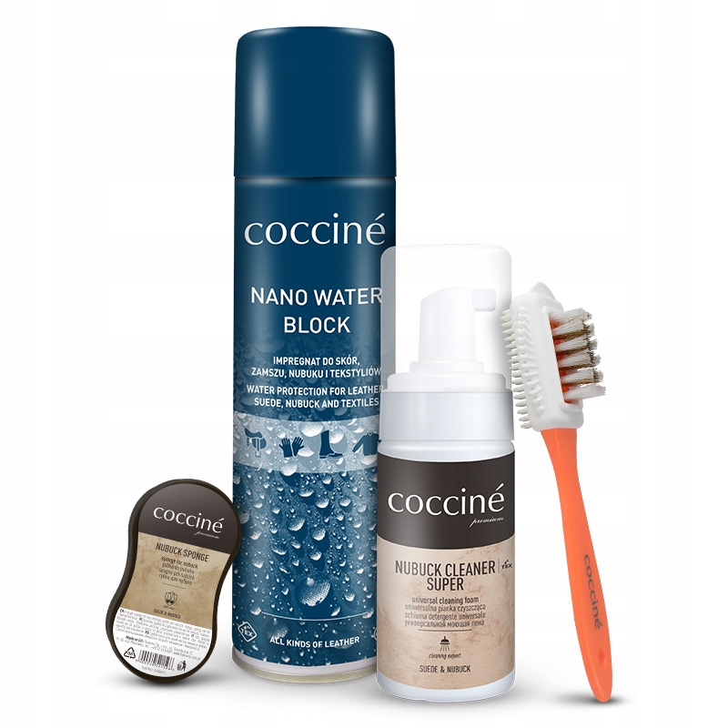 

Zestaw Do Czyszczenia Butów Zamszowych Coccine 4W1