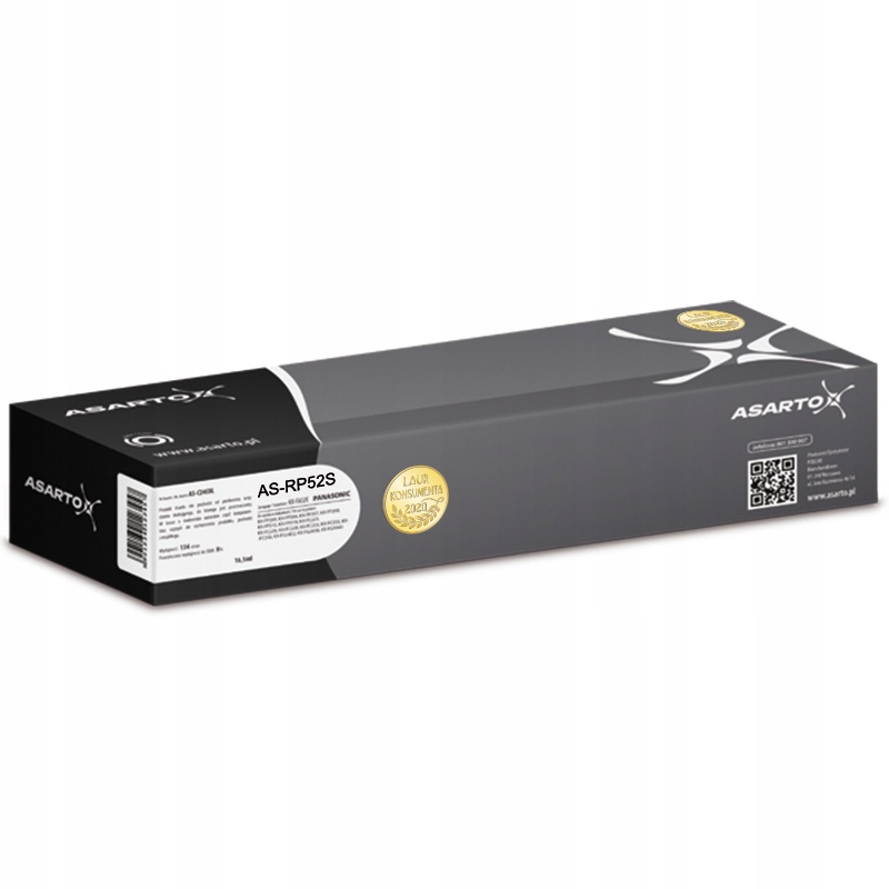 Лента Asarto для Panasonic 52e | KX-FA52E / black single