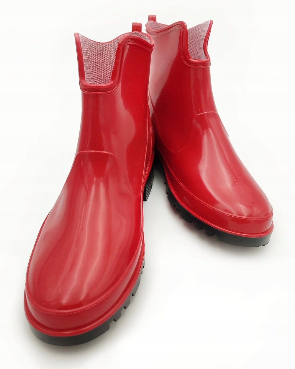 KALOSZE BOTKI DAMSKIE GUMOWCE KRÓTKIE ELKE 930/37 Wzór dominujący bez wzoru