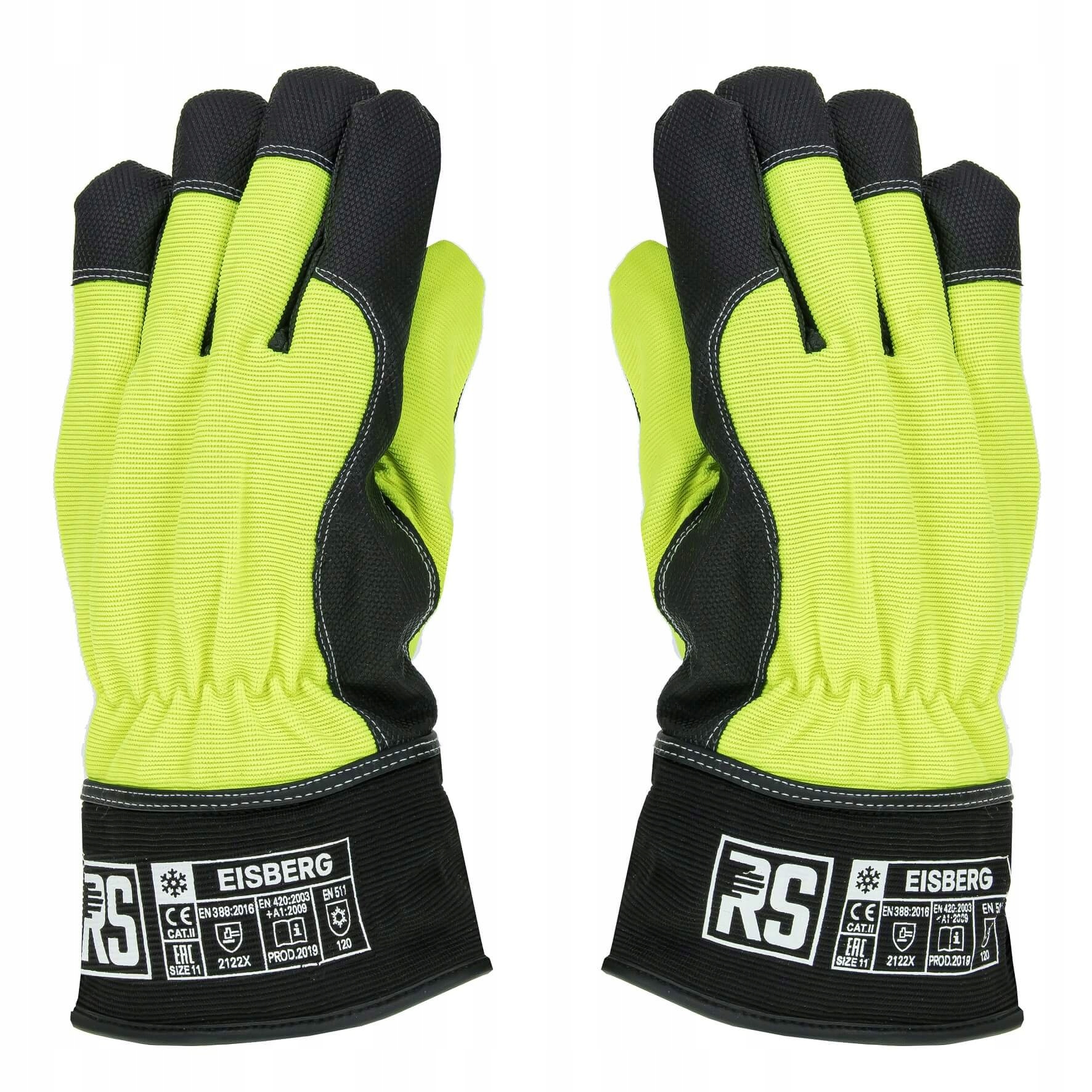 Rukavice, rukavice Rs Eisberg pro řidiče, kurýry, dodavatele XL, 72p
