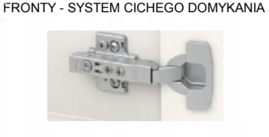 Szafka kuchenna zlewozmywakowa 50 cm CLAYGREY LUCY Kolor mebla biały