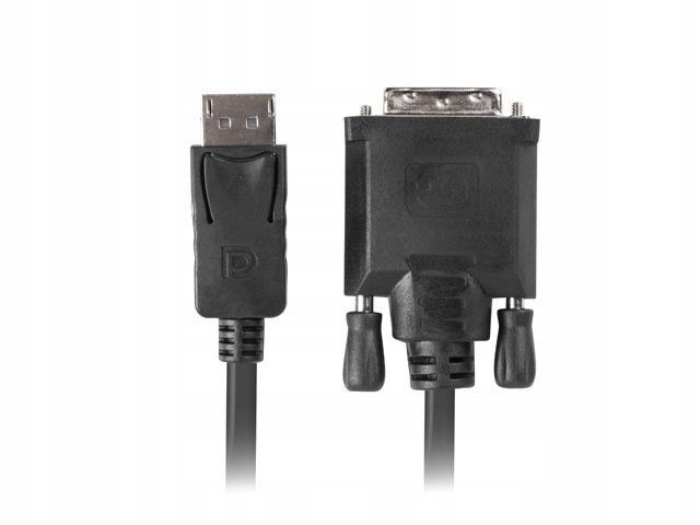 Kabel Lanberg CA-DPDV-10CU-0018-BK (DisplayPort M DVI-D M 1,8m