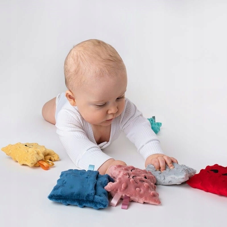 MOM'S Woreczki sensoryczne gimnastyczne Emocje Materiał tkanina