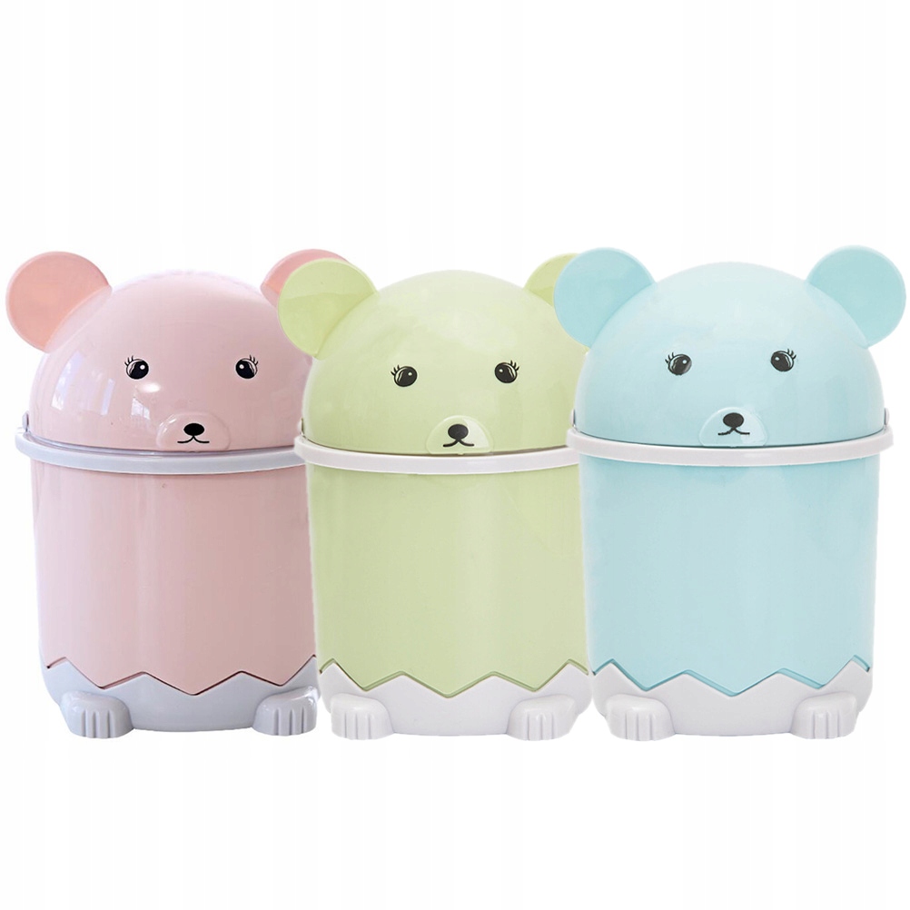 KOSZ NA ŚMIECI SAMOCHODY BIUROWE 3 SZT