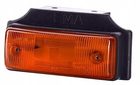 LAMPA OBRYSOWA PŁASKA POMARAŃCZOWA HORPOL