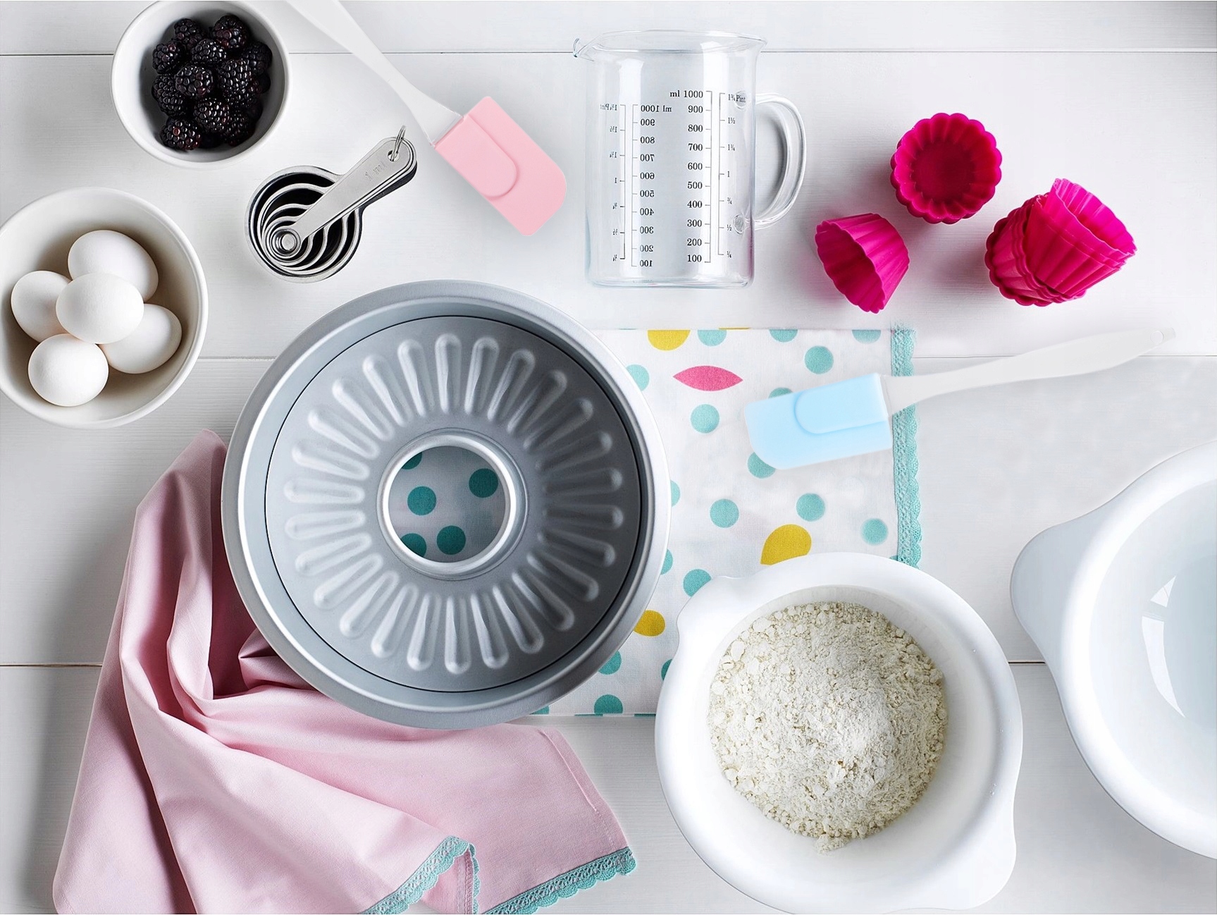 SZPATUŁKA SILIKONOWA DO KREMU CIASTA ŁOPATKA HQ Marka Mimport