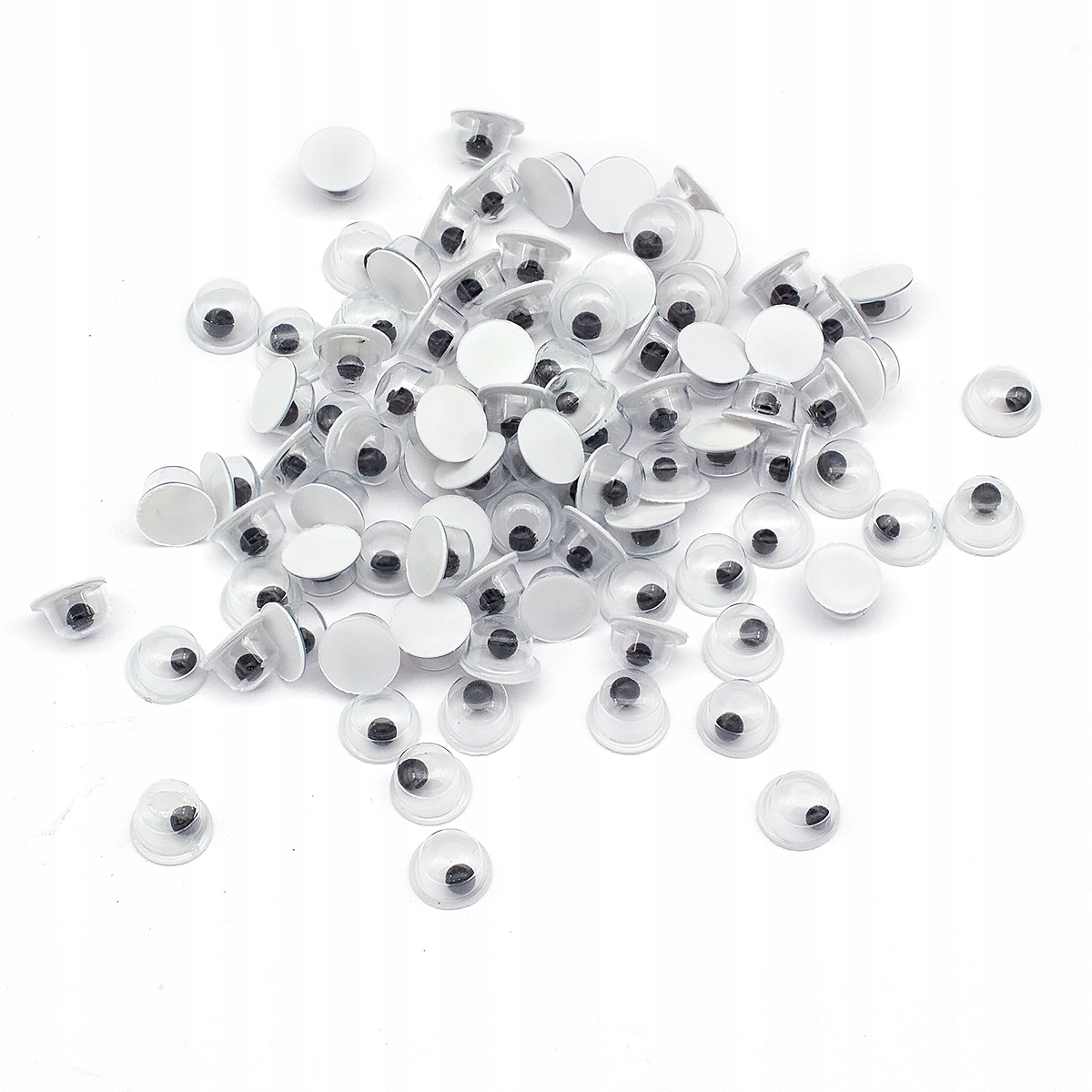 Ruchome Oczka Oczy Do Dekoracji 5x2.5mm 100szt