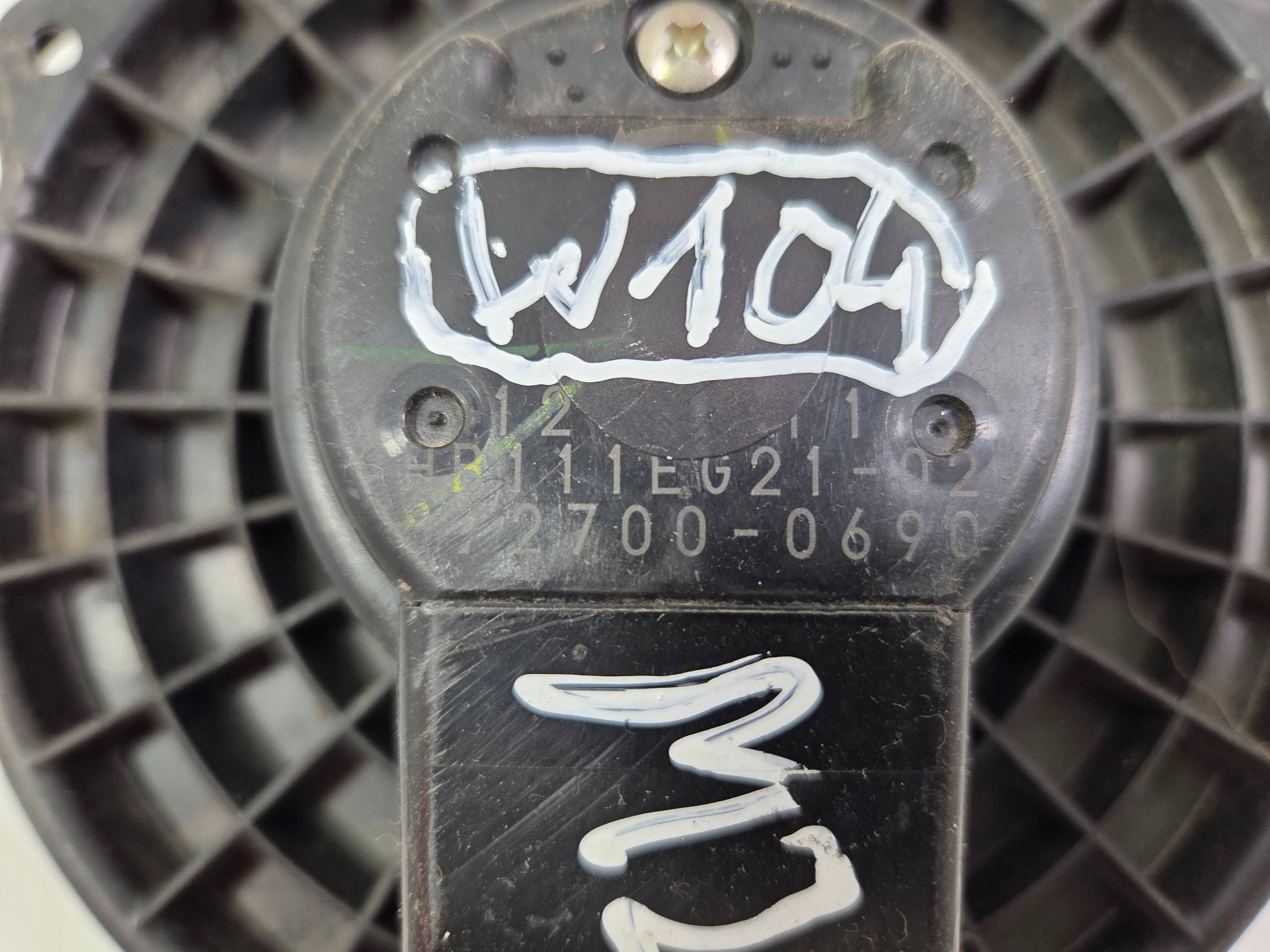 Mazda 2 DE ventilátor topení tOPENÍ klími 872700-0690 (W104)