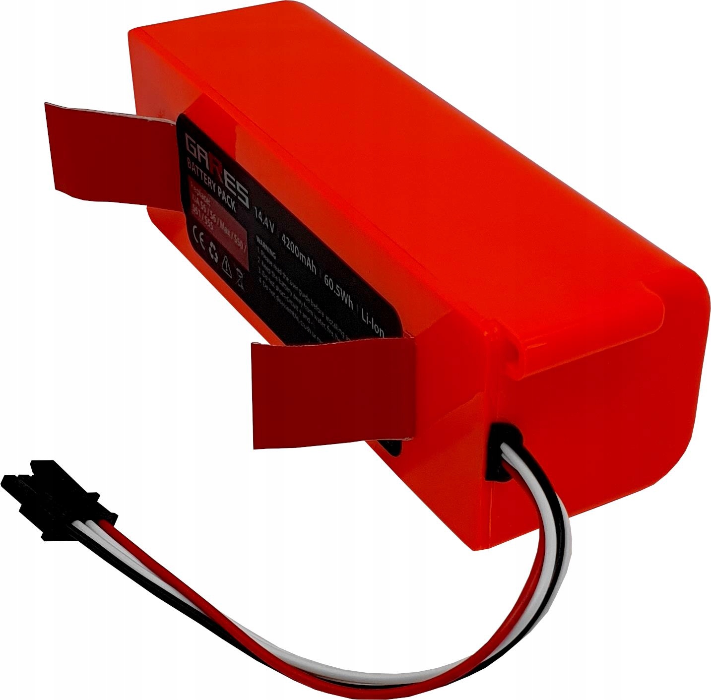 Bateria do Xiaomi Roborock S5 S6 S5max 14,4V 4,2Ah Pojemność akumulatora 4200 mAh
