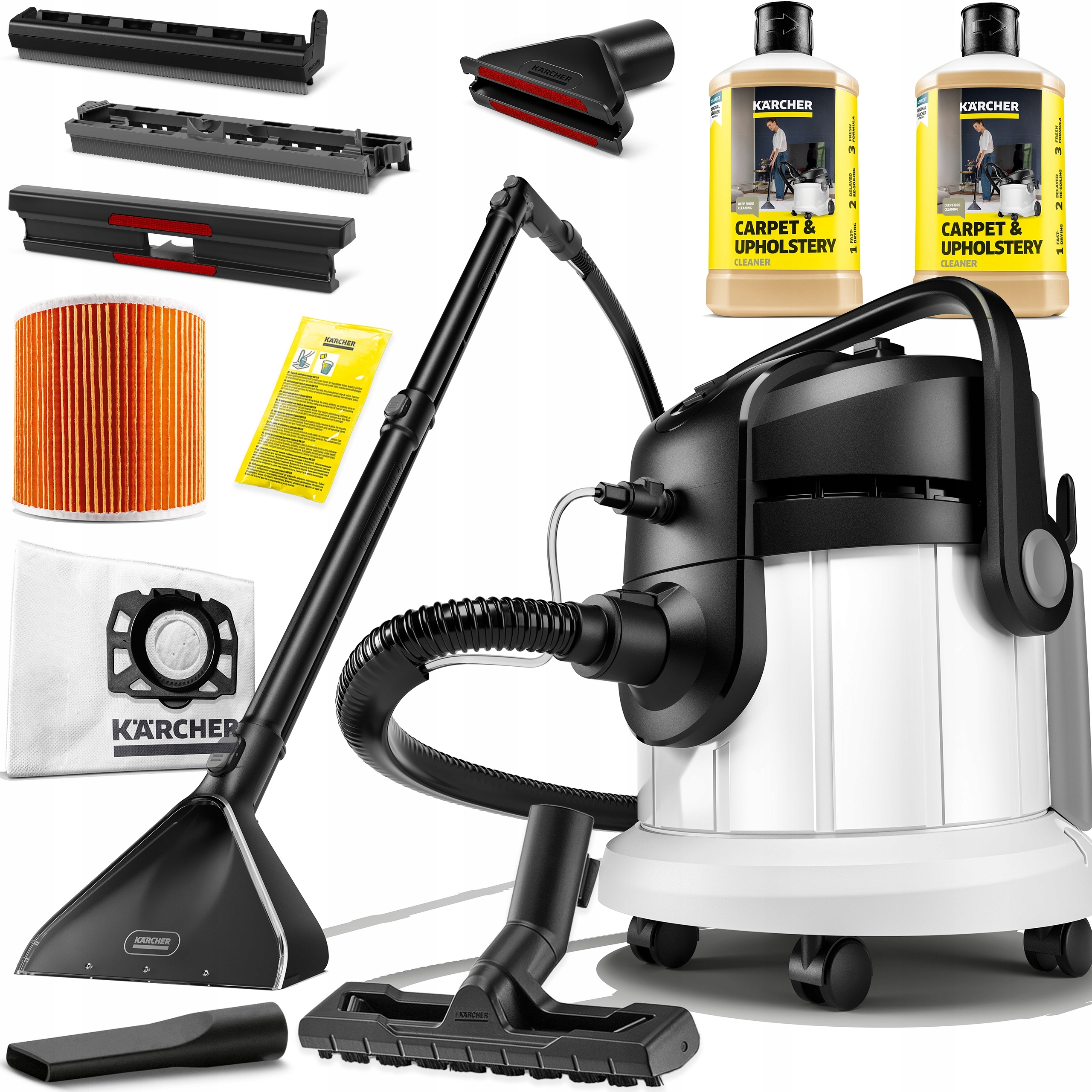 Prací Vysávač Karcher Se 4 Sucho/mokro Multifunkčný 2x Kvapalina Rm 519