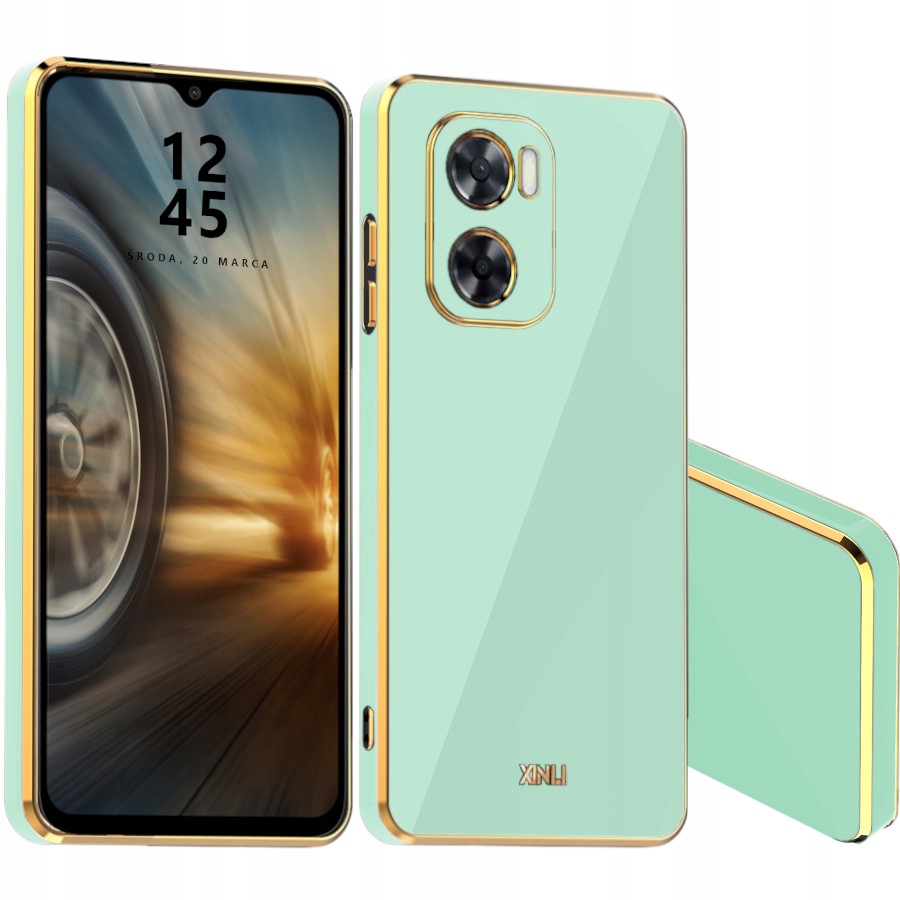 

Etui Case Glamour Do Oppo A57 4G A57S Szkło