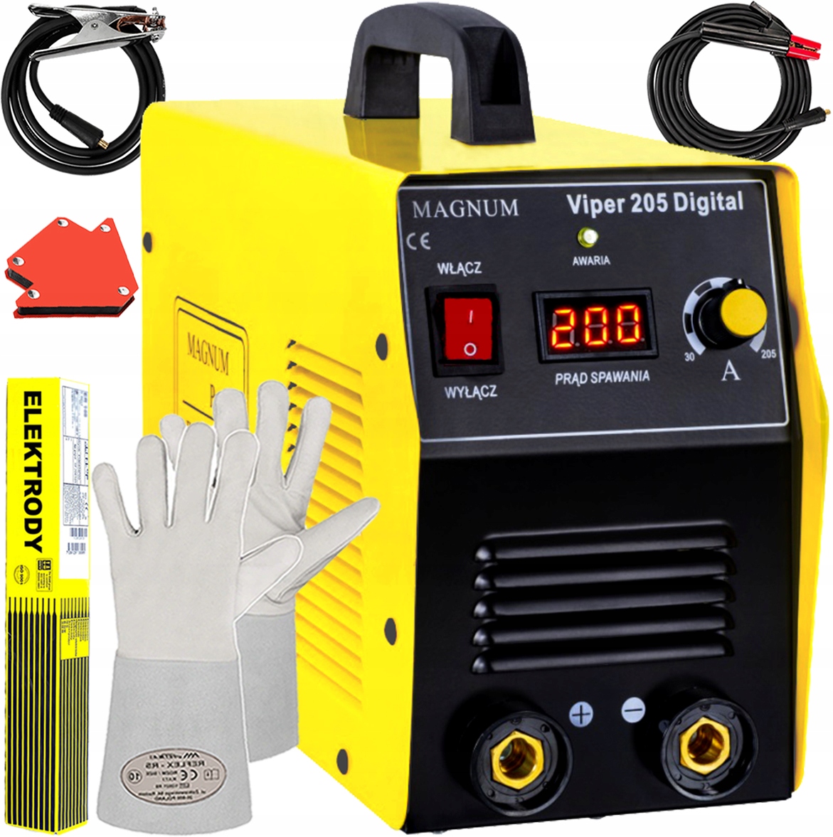 

Spawarka Inwertorowa Magnum Viper 205 Digital