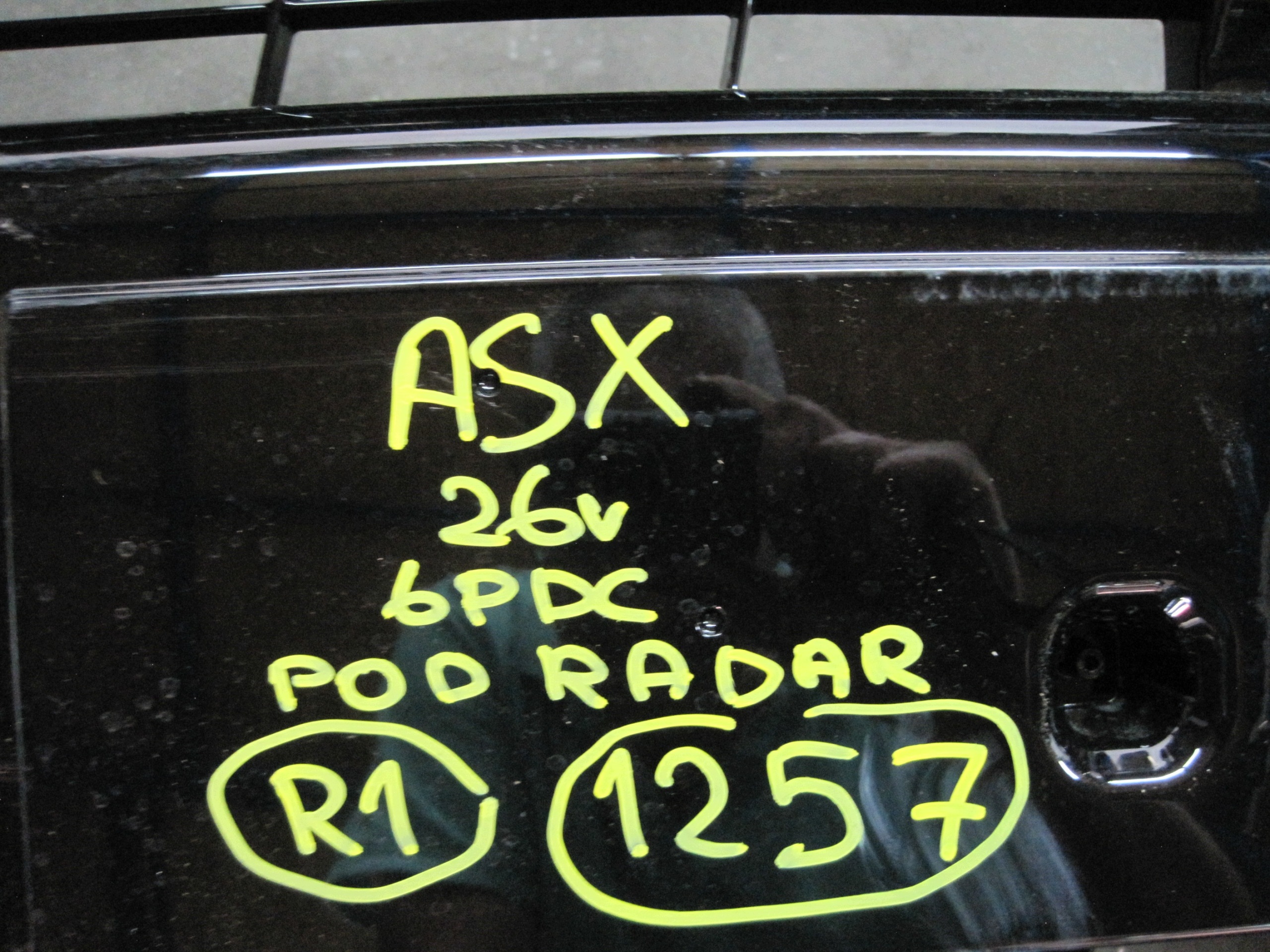 bumper MITSUBISHI ASX 6 PDC 26R front front