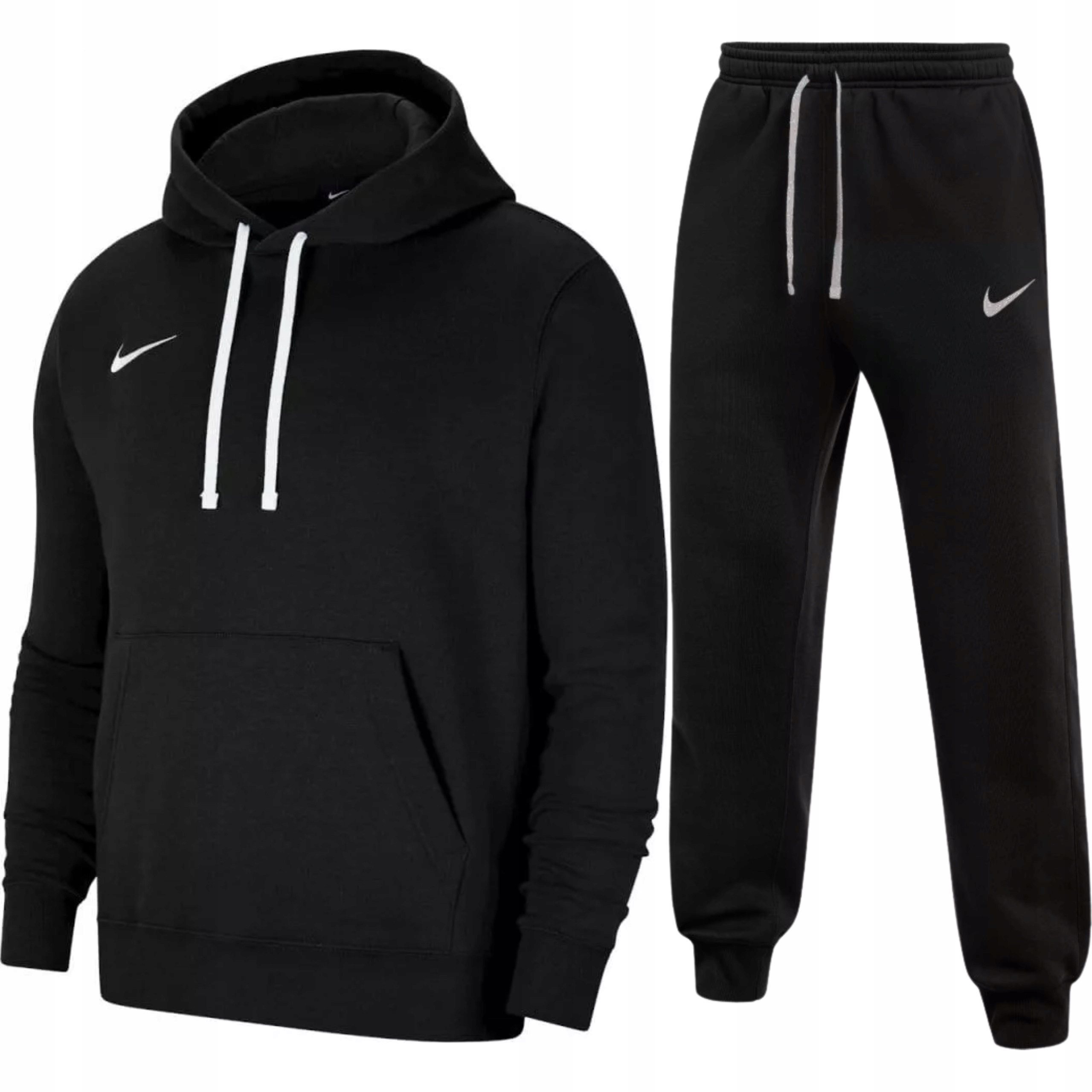 Nike Dres Komplet Męski Bluza Spodnie Dresy Czarny r XXL Nowa Kolekcja 2026