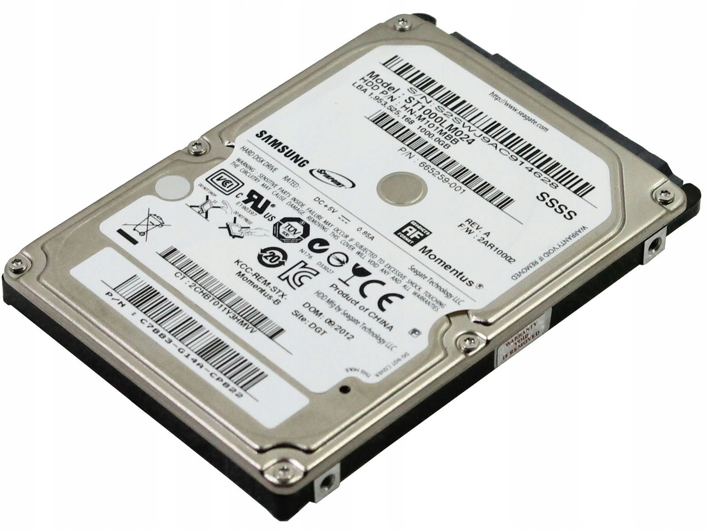 

Dysk Twardy Samsung Seagate 1TB 2,5 ST1000LM024