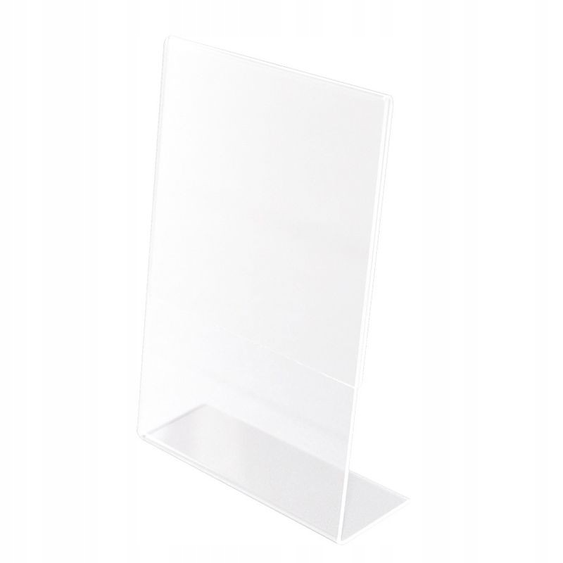 

Podstawka Na Ulotki 100X150MM Plexi Transparentna