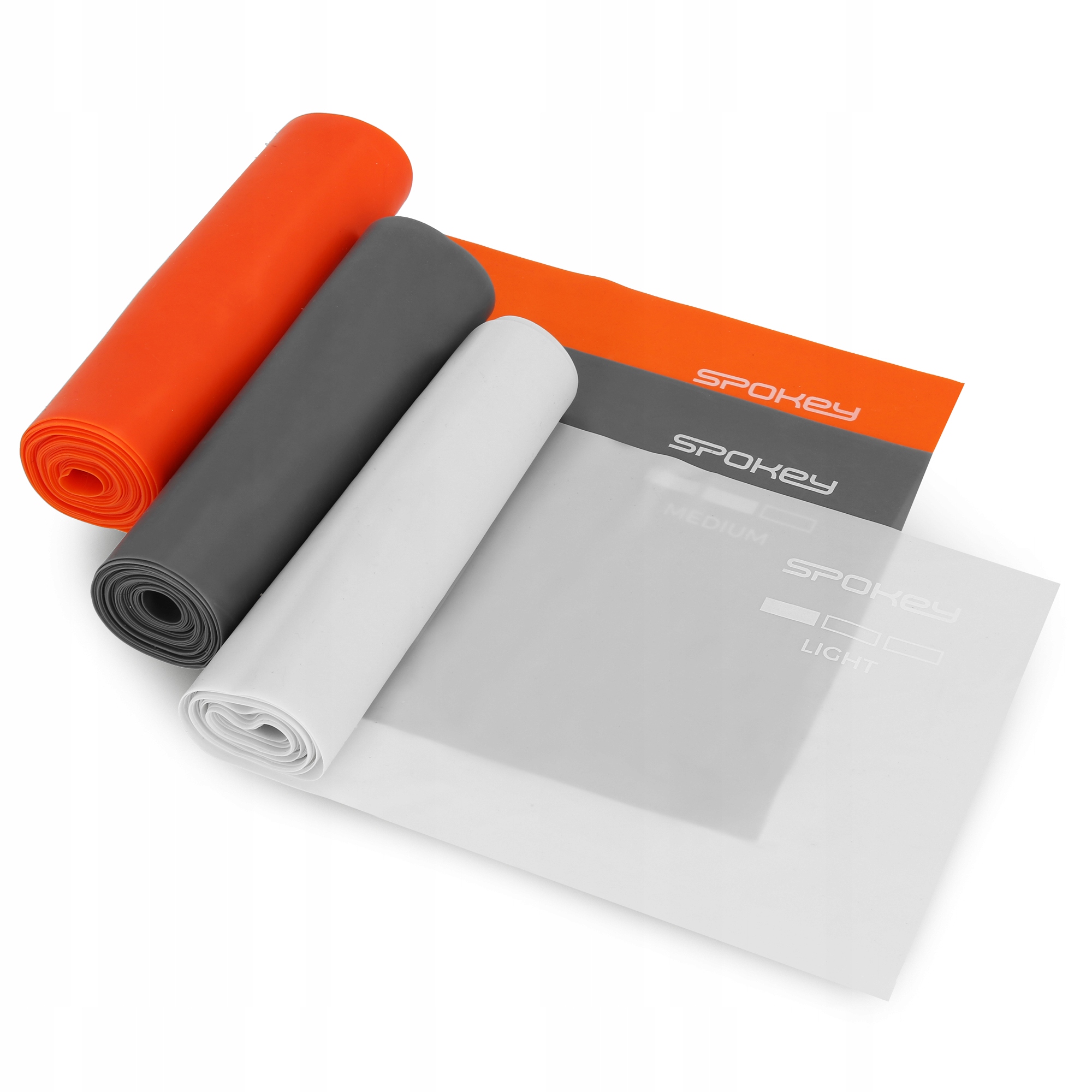 

Zestaw gum fitness 3 szt. 225x15 cm Spokey Ribbon