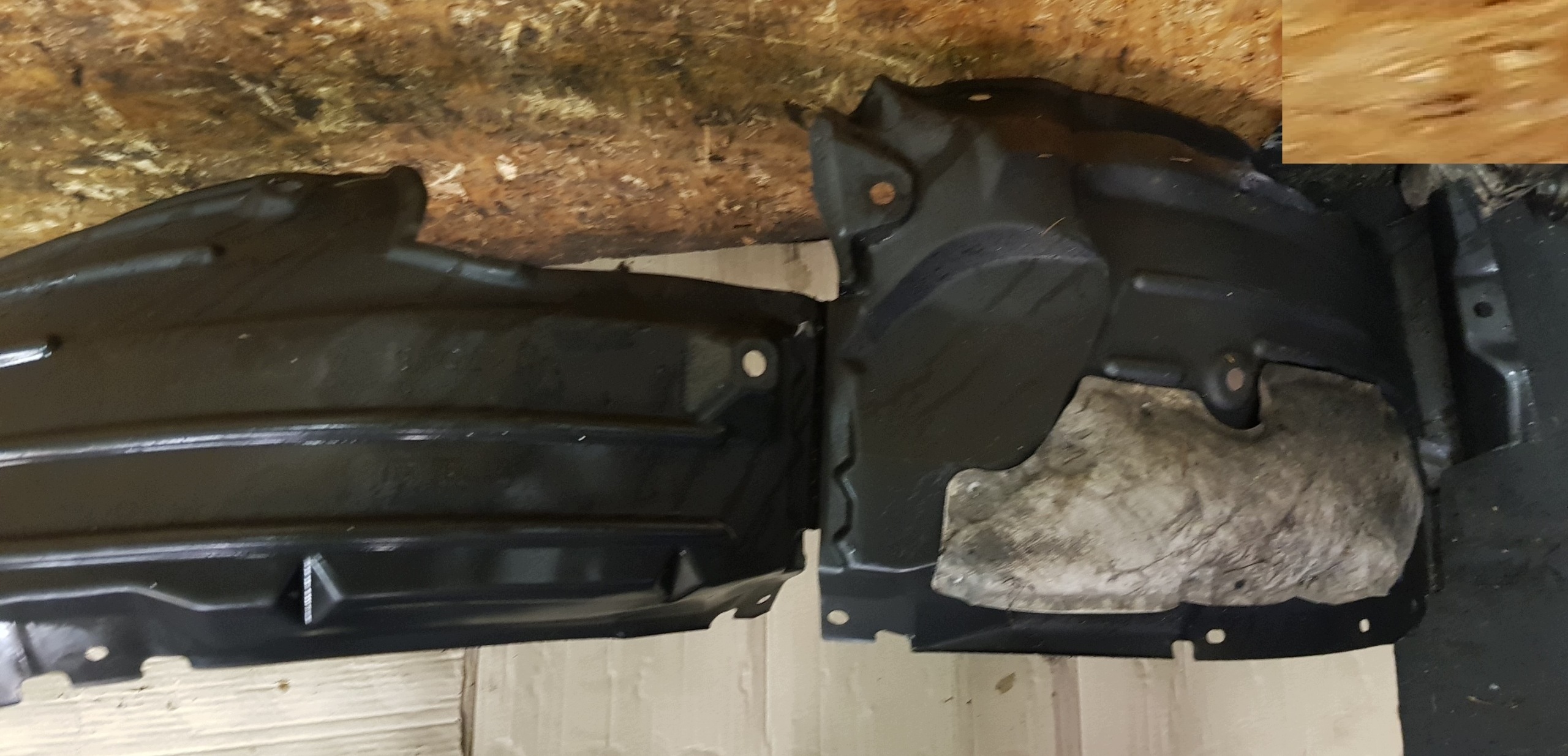 MAZDA 6 GJ mudguard front front right GHP9 K7016