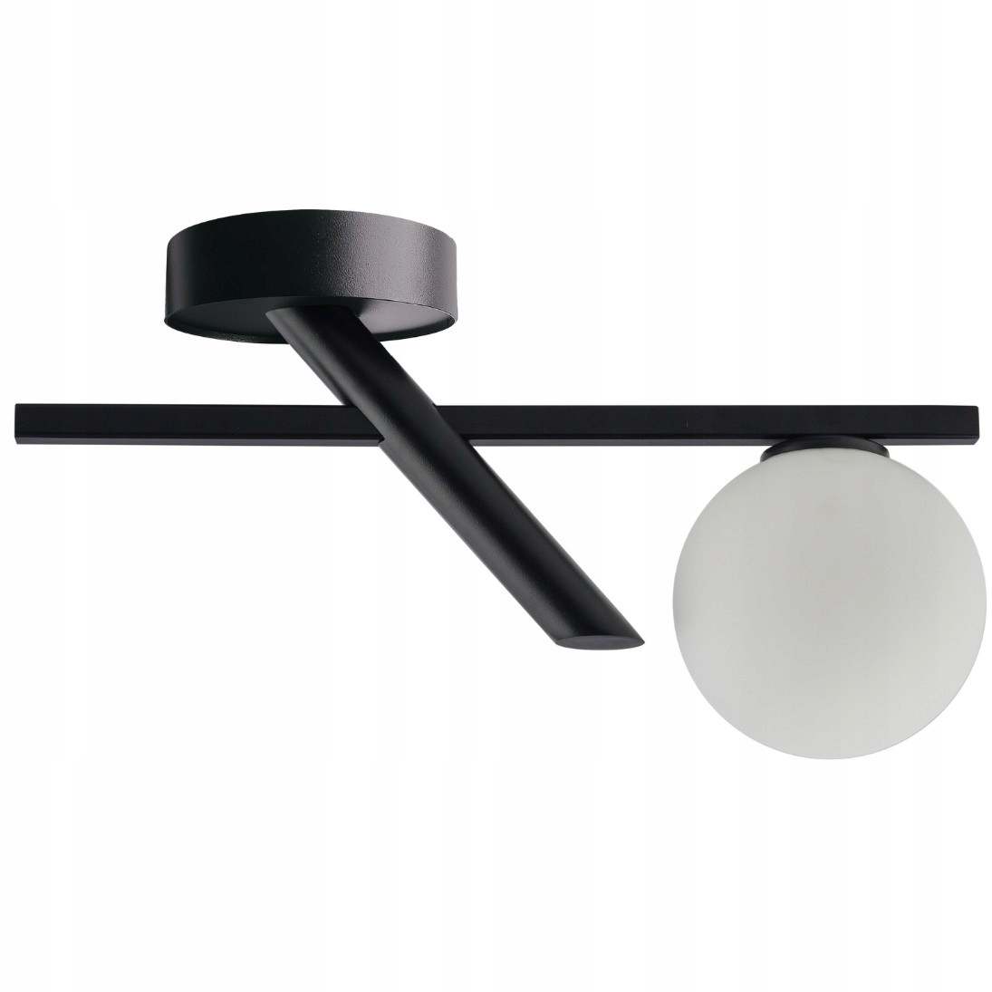 Stropné Svietidlo, stropná lampa čiernobiela, moderná do kuchyne a jedálne Zoe 1