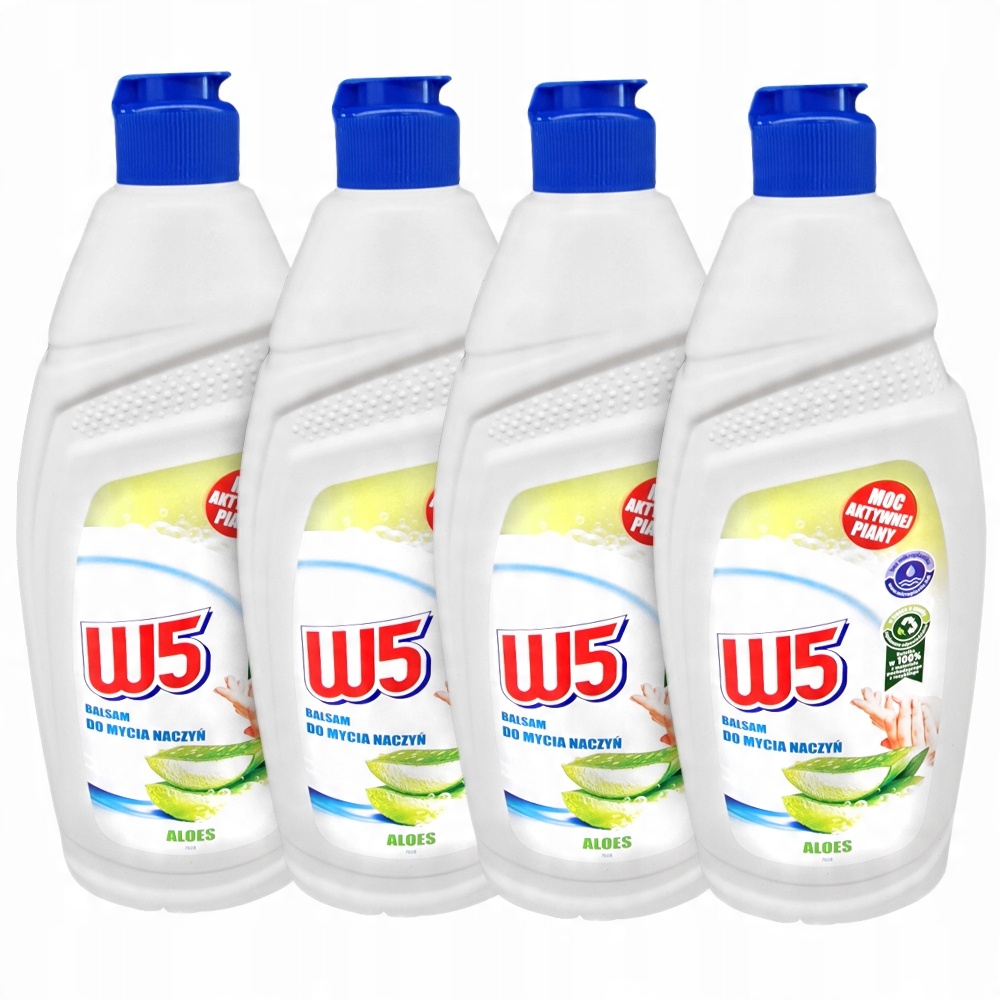 

W5 Płyn Balsam Do Mycia Naczyń 850ML Aloes