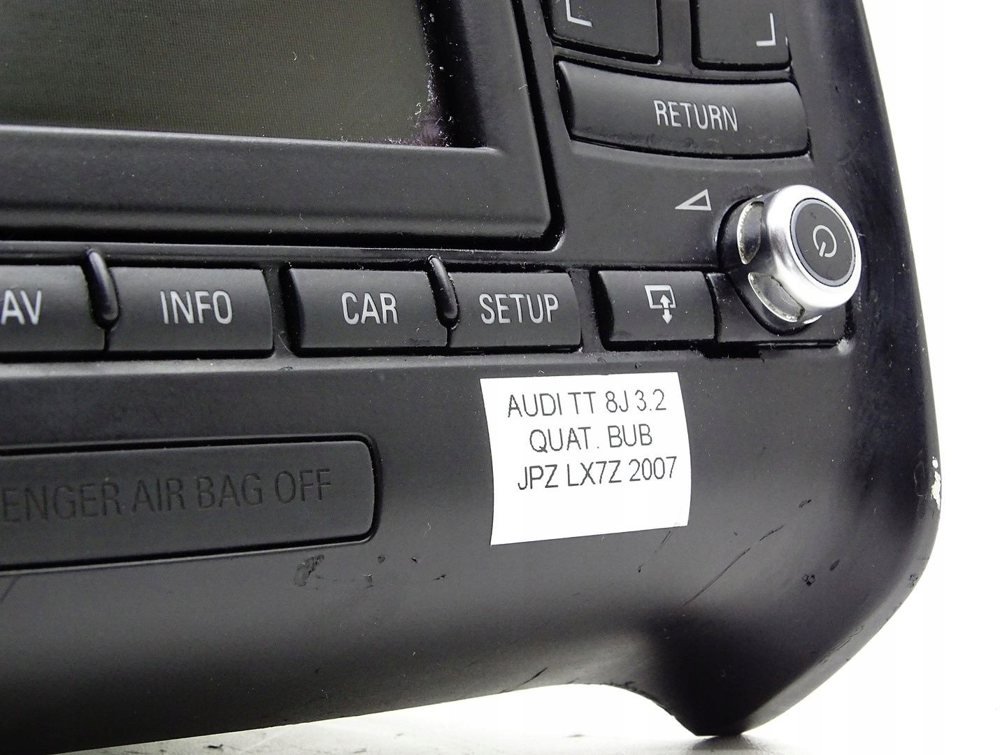 RADIO Navigation NAVI NAVIGATION PLUS RNS-E AUDI TT 8J 8J0035192