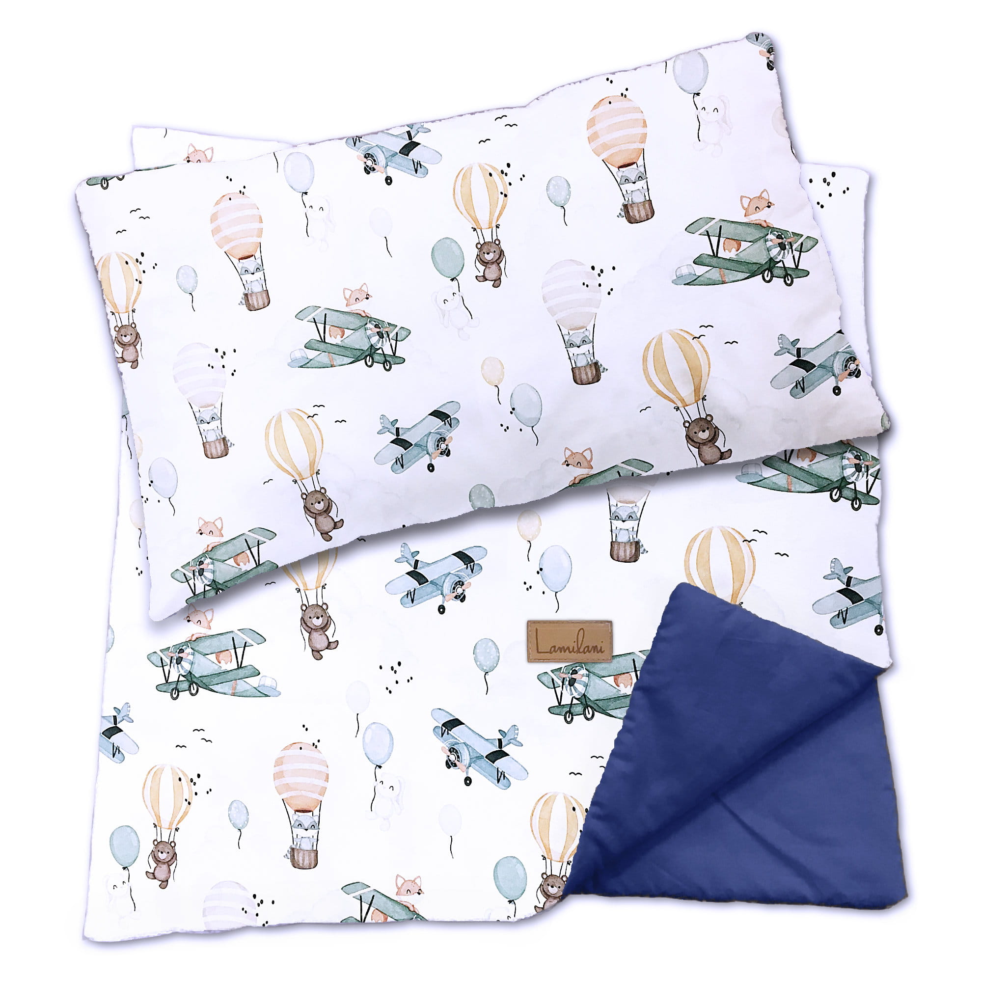 

Pościel Do Przedszkola 100x135 Balony Misie