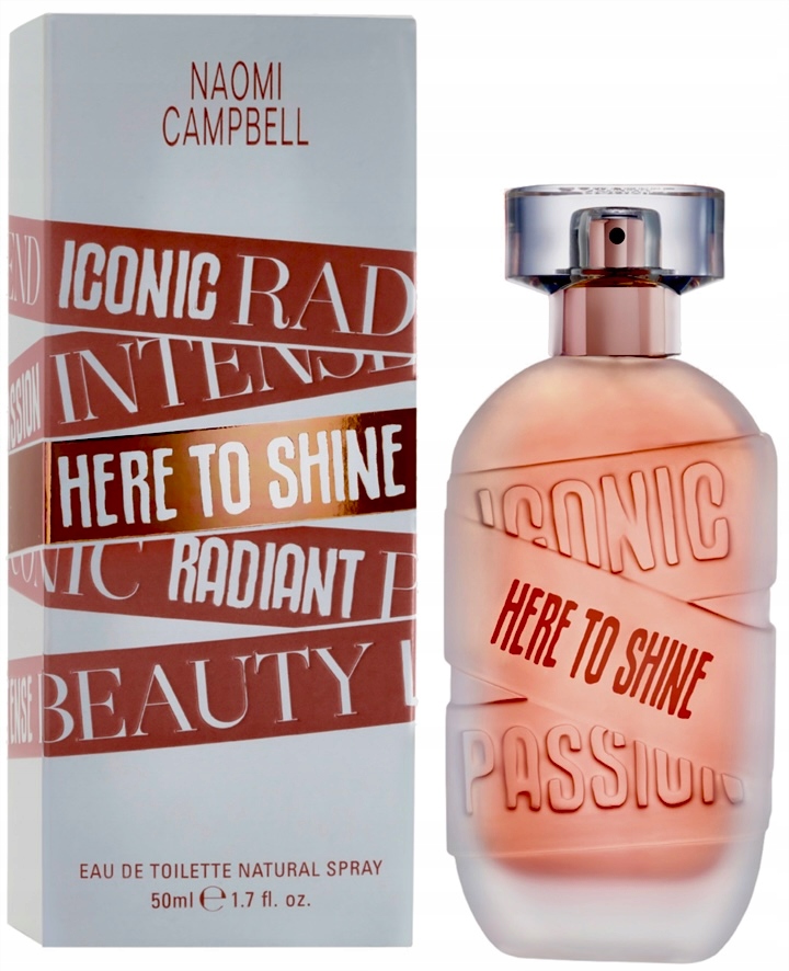Naomi Campbell Here To Shine woda toaletowa dla kobiet 50 ml-Zdjęcie-0