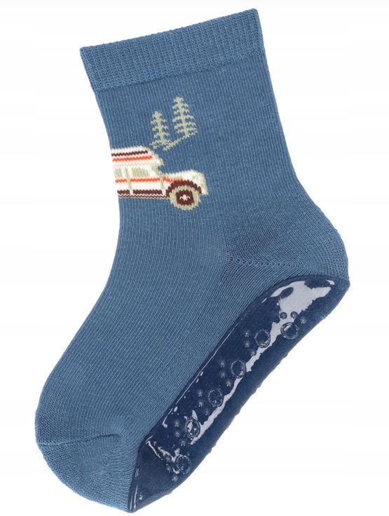Ponožky protišmykové abs Sterntaler modré - 23-24