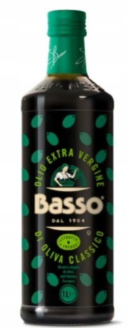 1x 1L Basso oliwa z oliwek extra vergine Włochy