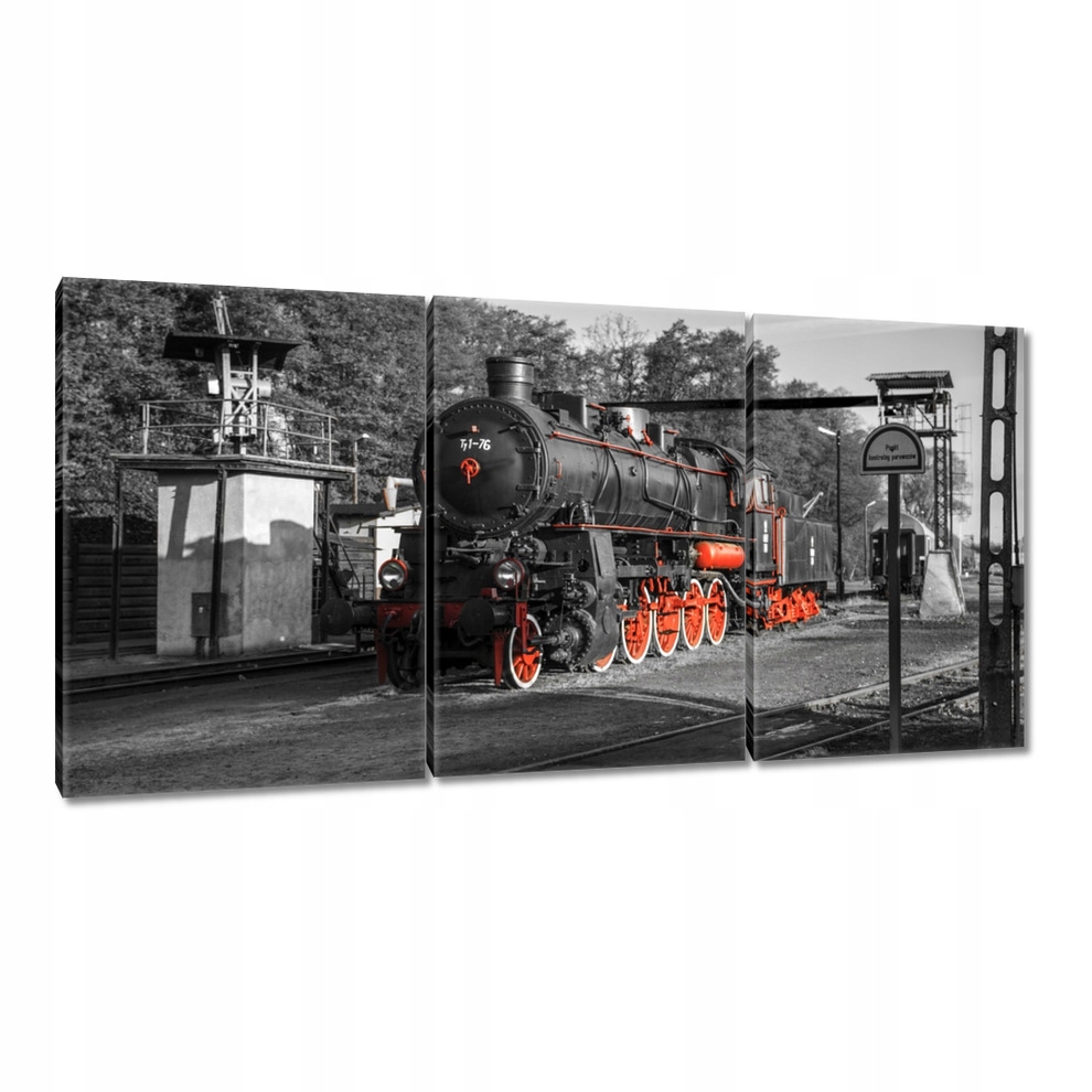 

Obrazy 120x60 Parowóz Lokomotywa