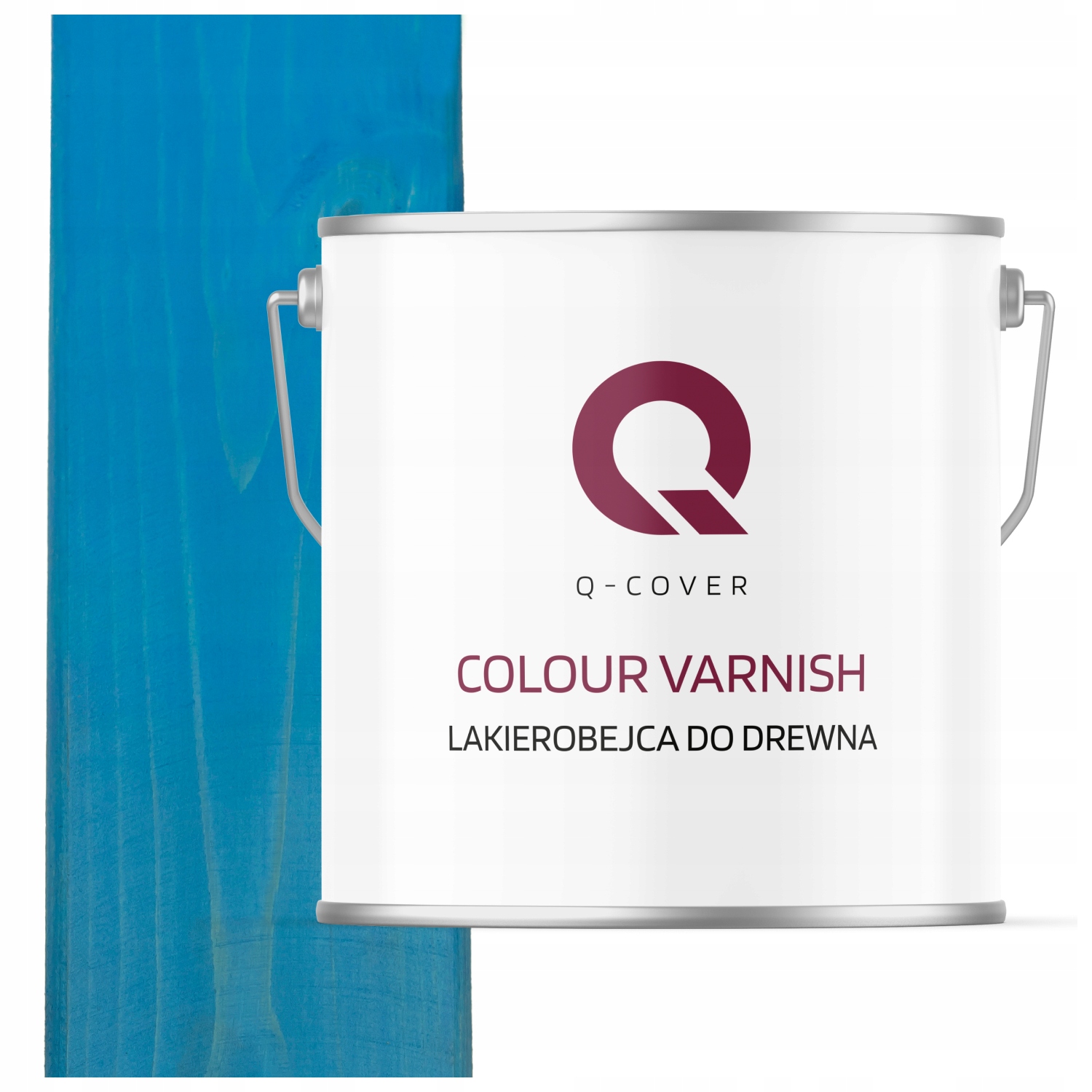 Lak Na Drevo 3V1 Extra Lazúra Modrá Polomatná 5 L Ochranná