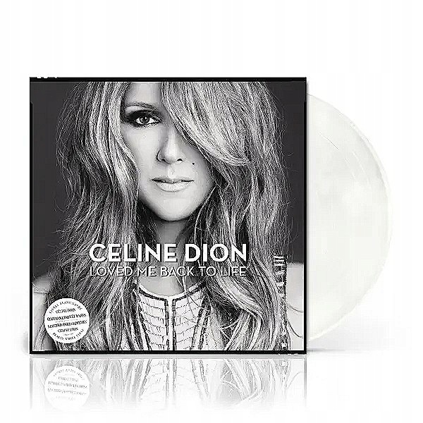 Lp Céline Dion: Loved Me Back to Life Pearl White Vinyl Limited Paris Editi