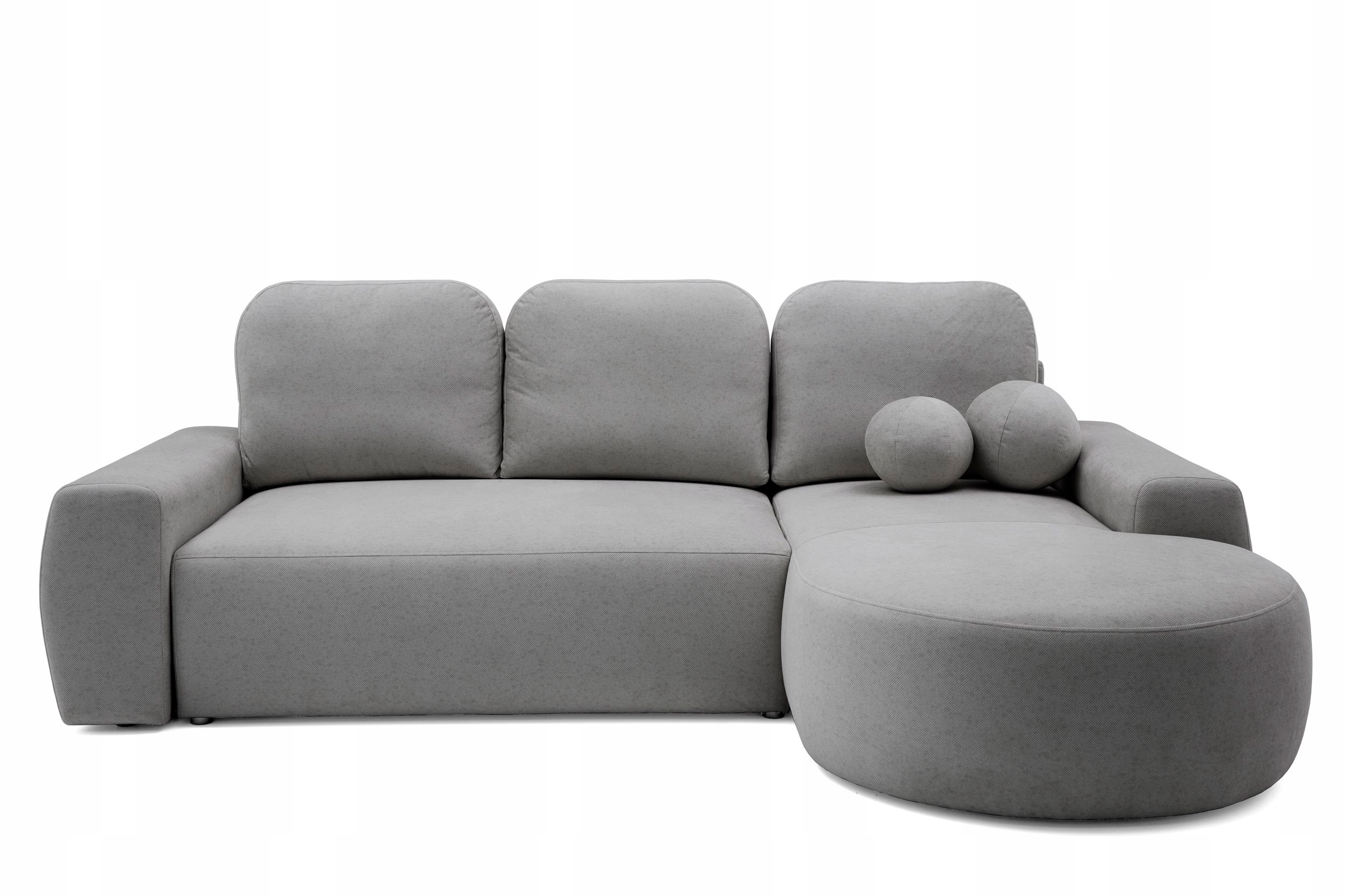 Rohová Sedací Souprava Wave Funkce spaní Volné polštáře Područky