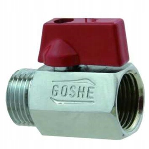 

Zawór kulowy Mini 1/2gz*1/2 gw Goshe