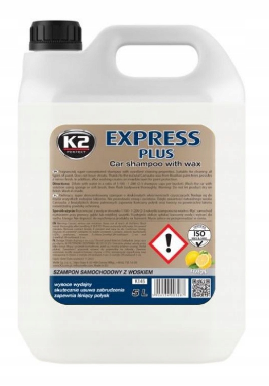 

Szampon Do Mycia Samochodów K2 Express 5L