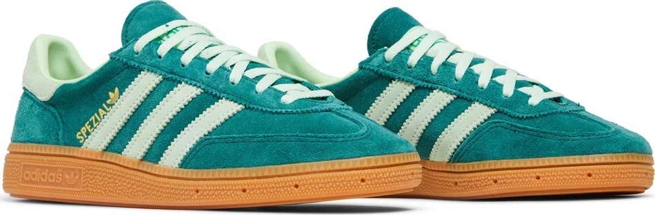 Dámské boty Adidas Handball Spezial Collegiate Green Spark IE5896, velikost 37 1/3