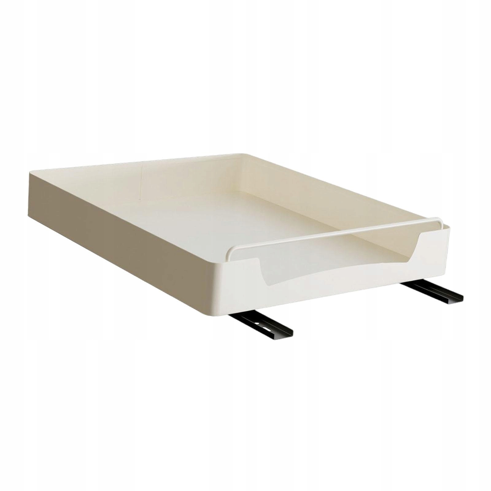 Výsuvný organizér do skříně z uhlíkové oceli, spíž, 40,5 x 42 cm